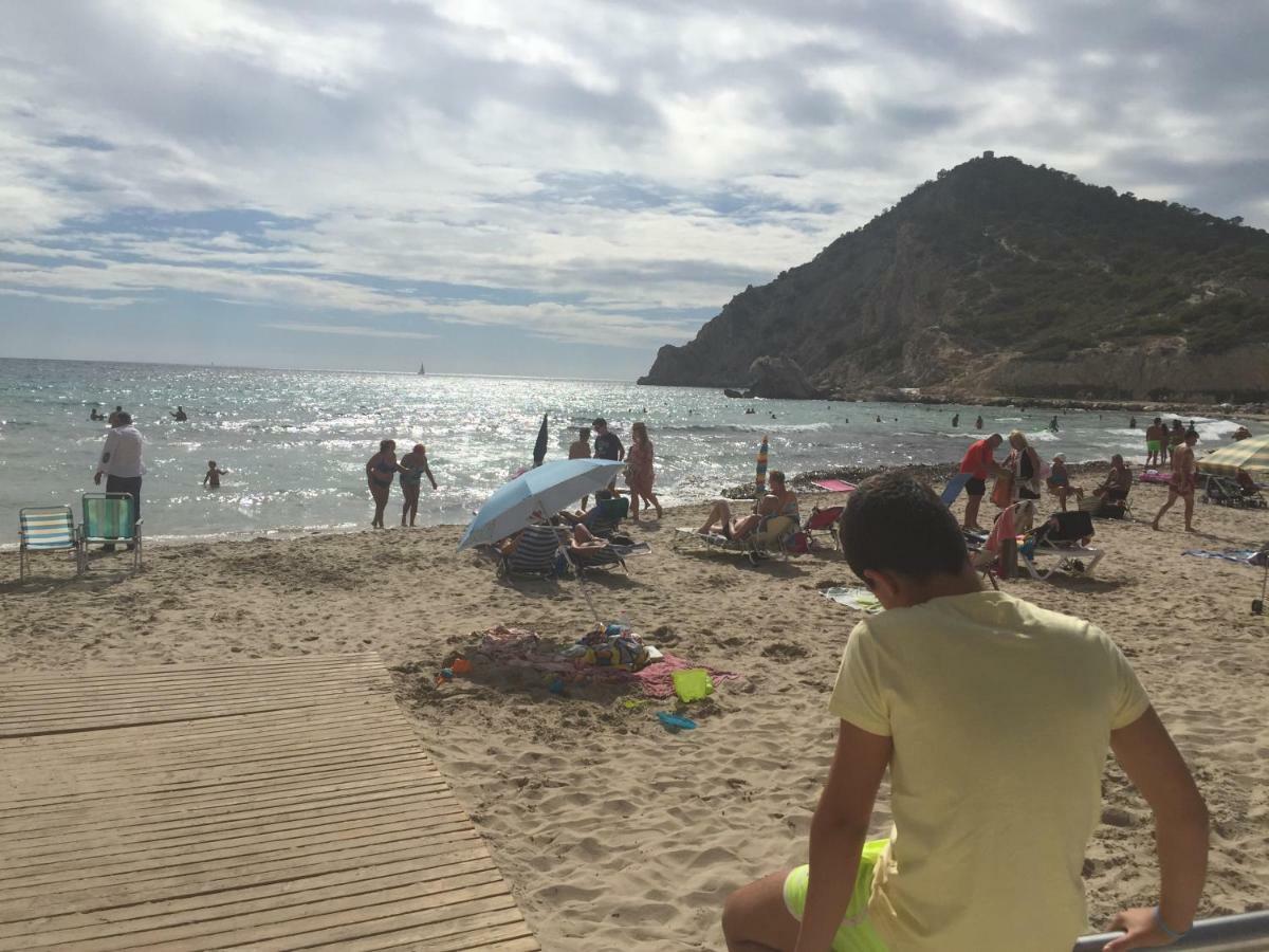 2 dorm.A/A.Vista mar.WiFi.Gym.Sauna.Terraza.Parking. El Campello Exteriör bild