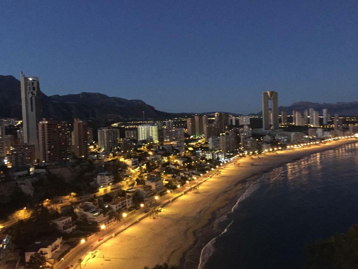 2 dorm.A/A.Vista mar.WiFi.Gym.Sauna.Terraza.Parking. El Campello Exteriör bild