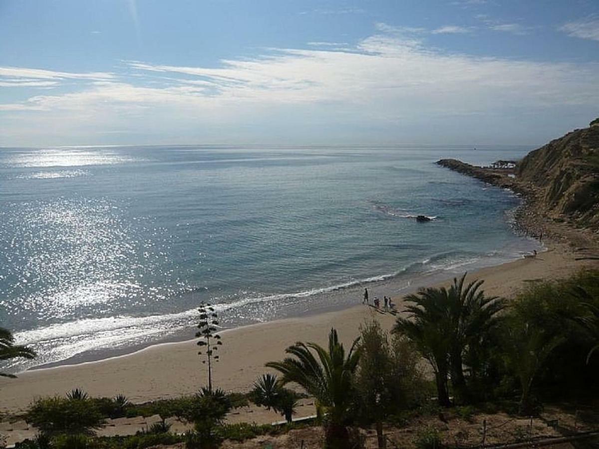 2 dorm.A/A.Vista mar.WiFi.Gym.Sauna.Terraza.Parking. El Campello Exteriör bild