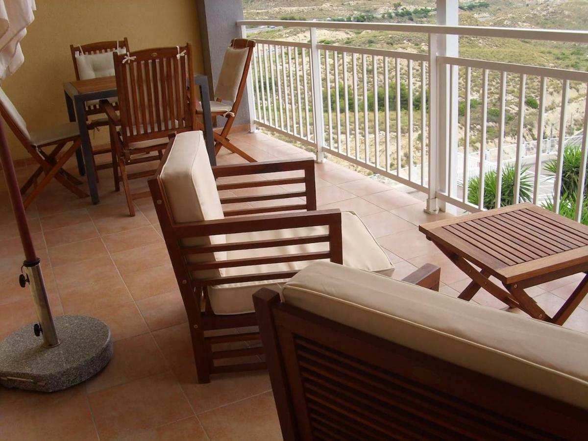 2 dorm.A/A.Vista mar.WiFi.Gym.Sauna.Terraza.Parking. El Campello Exteriör bild