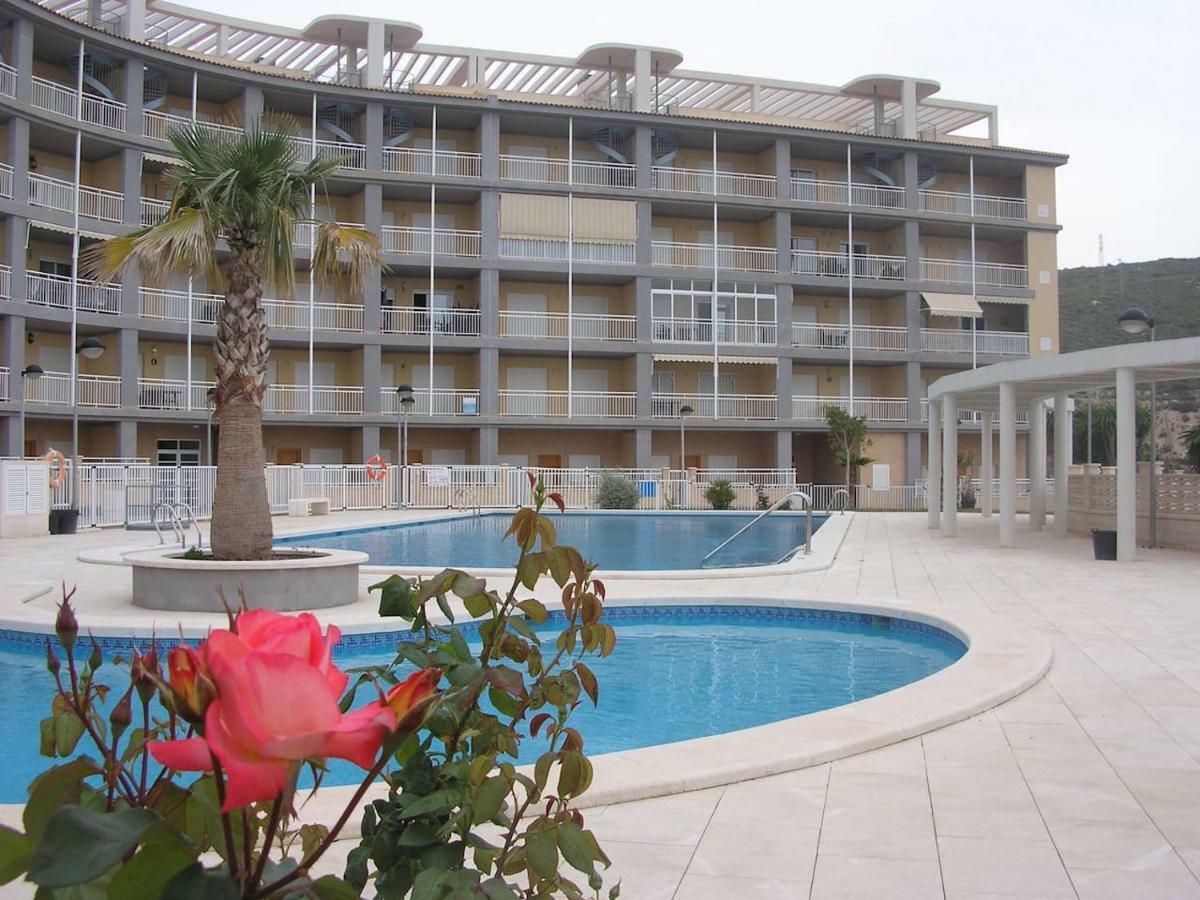 2 dorm.A/A.Vista mar.WiFi.Gym.Sauna.Terraza.Parking. El Campello Exteriör bild